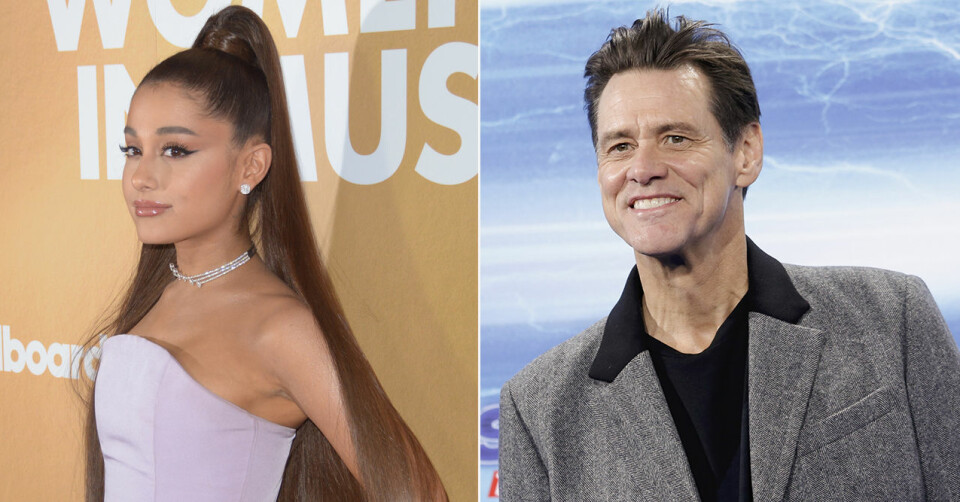 Ariana Grande erkänner sin crush på Jim Carey. Ariana Grande erkänner sin crush på Jim Carey.