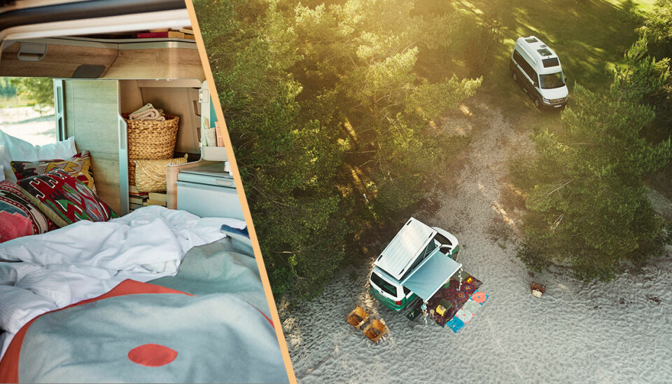 Glamping 2.0: Hyr husbilar inredda som hotellsviter