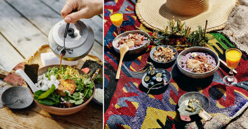 Inget frystorkat så långt ögat når. Frida Ronge kirrar bland annat lyxig blåbärsgröt med granola och nötsmör och umamirik Ramen. Inget frystorkat så långt ögat når. Frida Ronge kirrar bland annat lyxig blåbärsgröt med granola och nötsmör och umamirik Ramen.