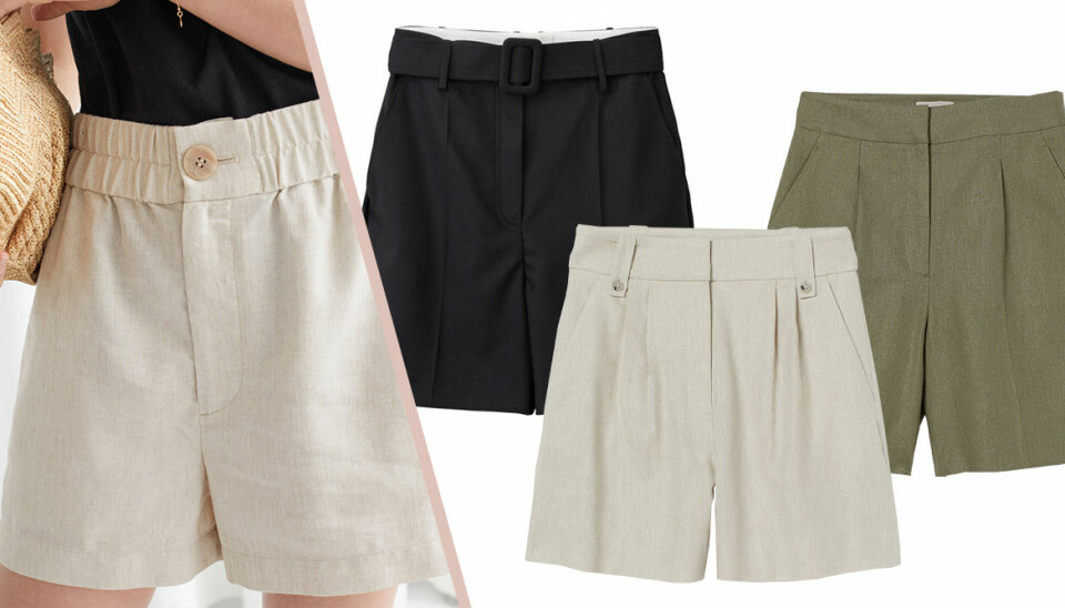 Snygga linneshorts att bära sommaren 2020