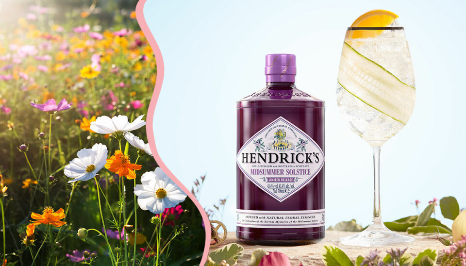 Nu kommer en gin med smak av midsommar och blommor