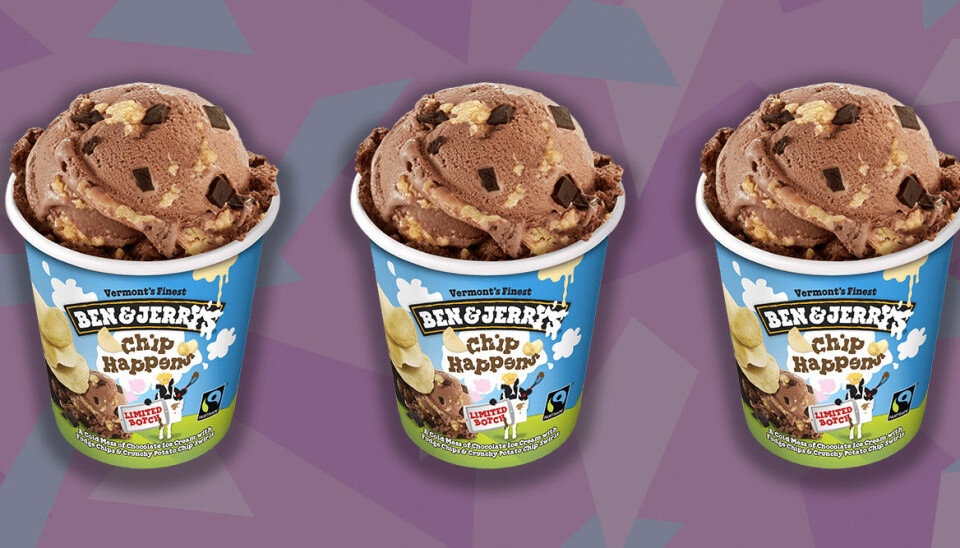 Ben & Jerry’s släpper glass med potatischips