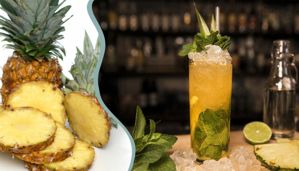 Ananasmojito: Så gör du drinken