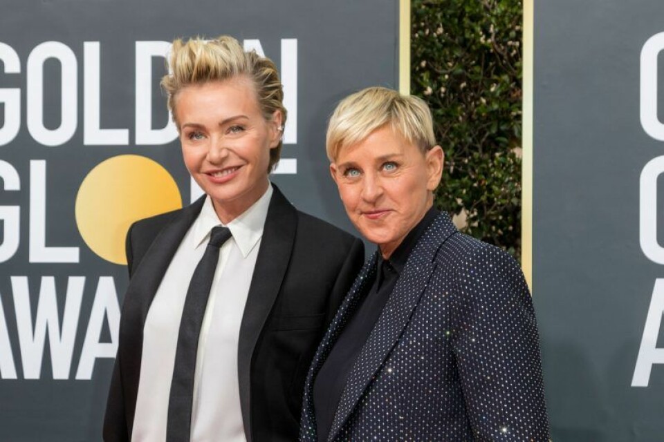 Efter fyra år tillsammans bestämde sig Ellen Degeneres och Portia de Rossi för att gifta sig. Efter fyra år tillsammans bestämde sig Ellen Degeneres och Portia de Rossi för att gifta sig.