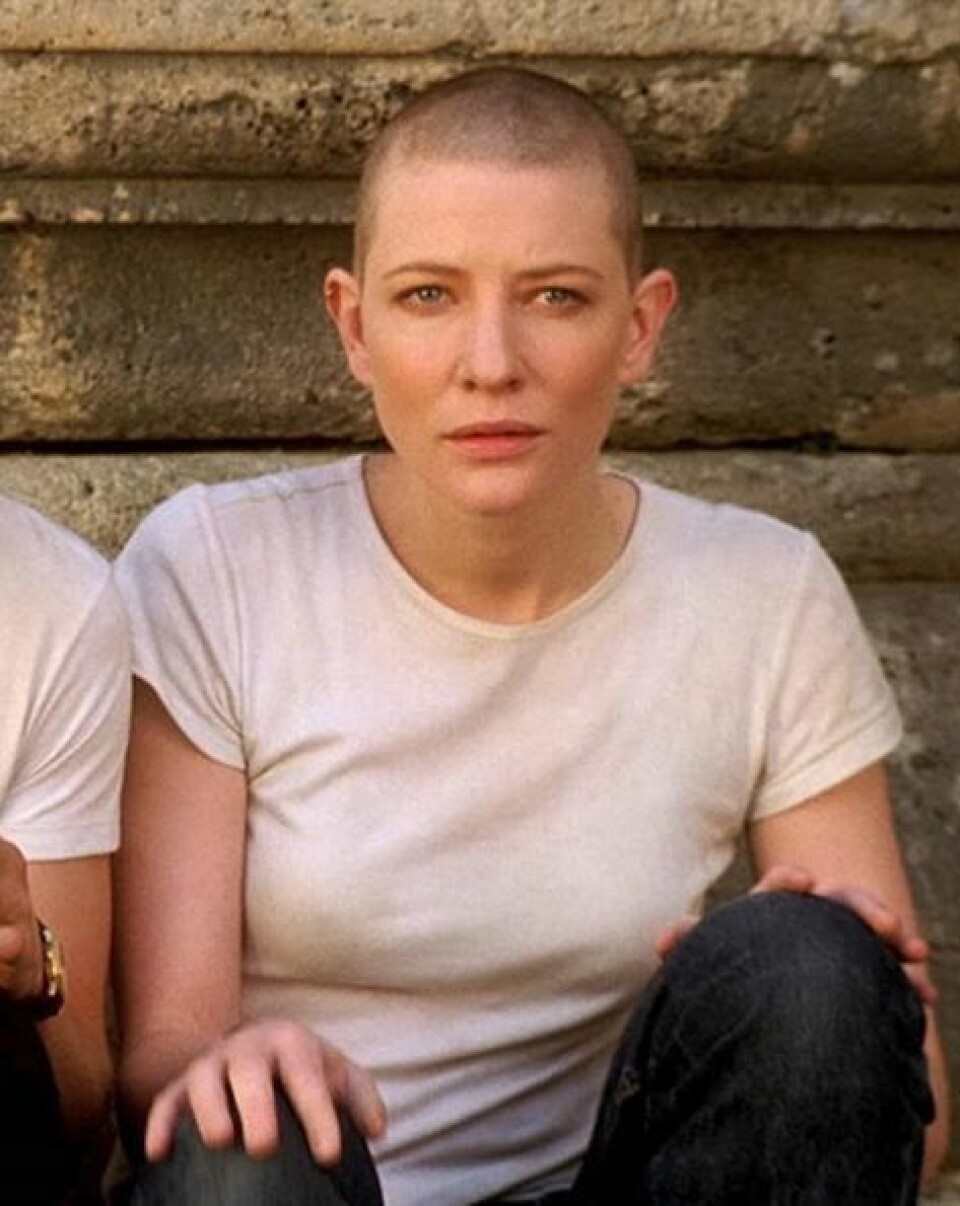 Cate Blanchett i filmen Heaven. Cate Blanchett i filmen Heaven.