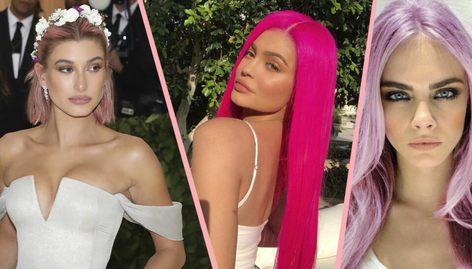 Kändisarna med rosa hår – Från Kylie Jenner till Lady Gaga