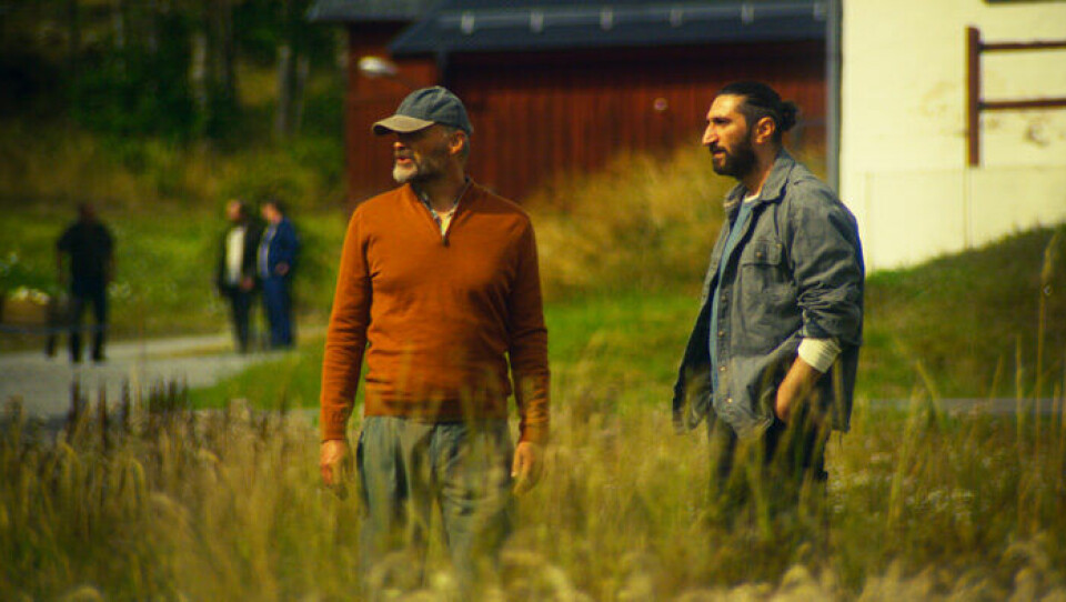 Johan Rheborg och Fares Fares är två av skådespelarna i tv-serien Partisan på Viaplay. Johan Rheborg och Fares Fares är två av skådespelarna i tv-serien Partisan på Viaplay.