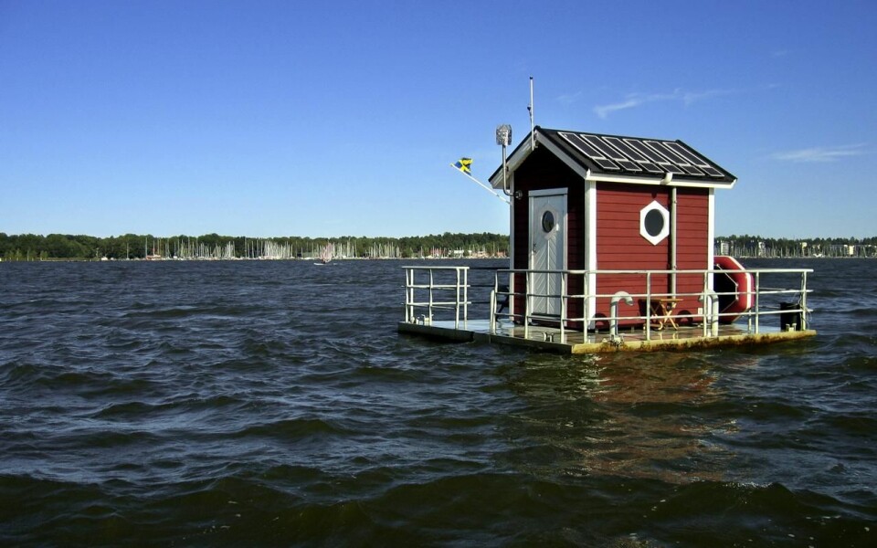 Hotellet Utter Inn finns under ytan i den lilla röda stugan. Hotellet Utter Inn finns under ytan i den lilla röda stugan.
