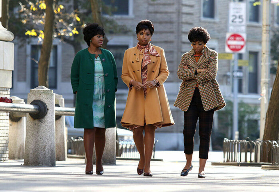 Jennifer Hudson (mitten) spelar huvudrollen i filmen Respect. Jennifer Hudson (mitten) spelar huvudrollen i filmen Respect.