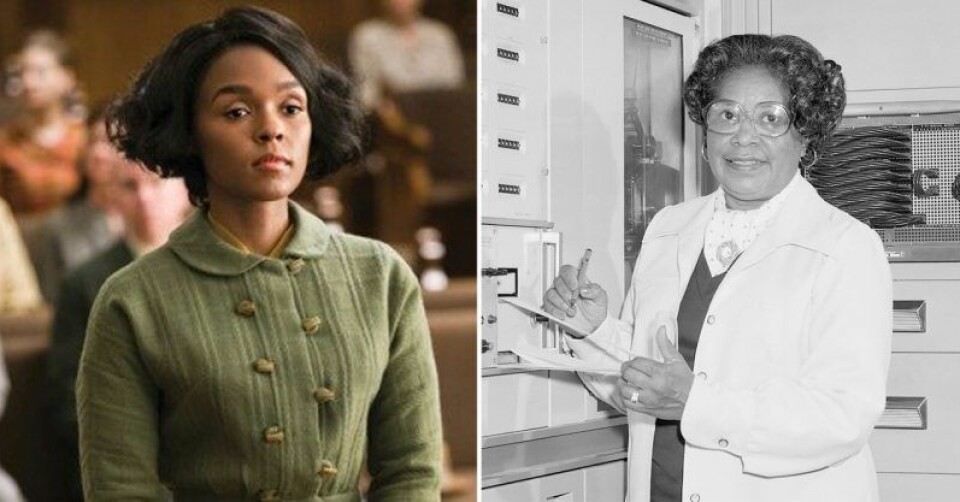 Janelle Monáe som Mary Jackson. Janelle Monáe som Mary Jackson.