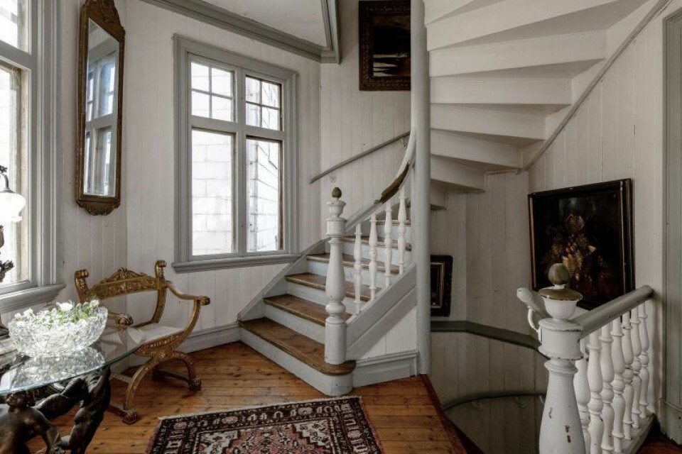 Och ett trapphus som inte går av för hackor. Foto: Tomas Gillberg Och ett trapphus som inte går av för hackor. Foto: Tomas Gillberg