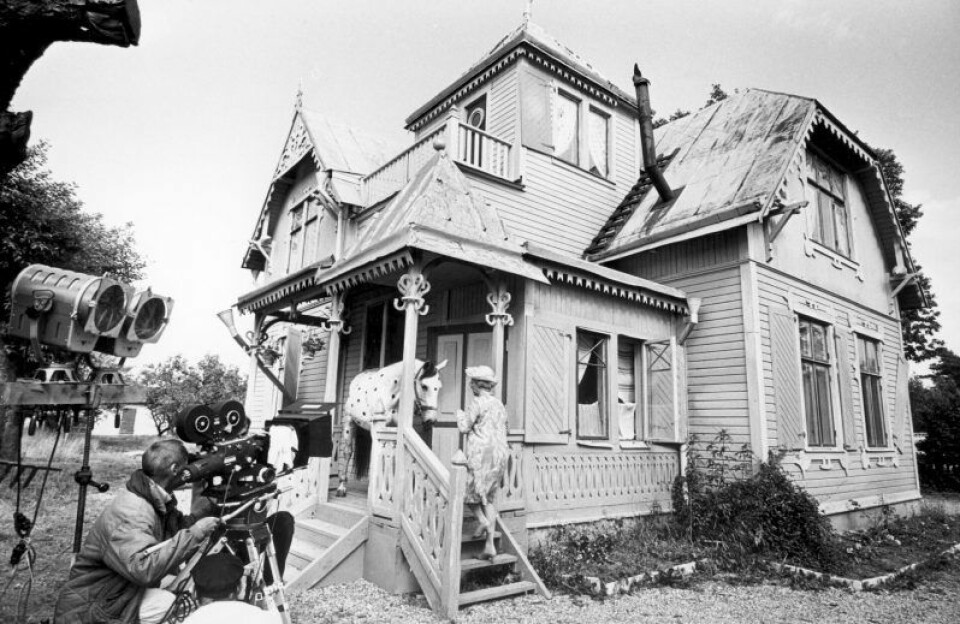 Huset som användes vid inspelningen av Pippi Långstrump har många likheter med ”Villa Kullen”. Huset som användes vid inspelningen av Pippi Långstrump har många likheter med ”Villa Kullen”.