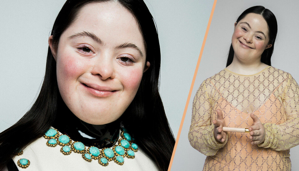 Ellie Goldstein är Guccis första modell med Downs syndrom