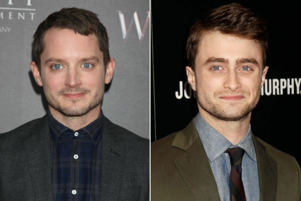 Elijah Wood t.v. och Daniel Radcliffe t.h. Elijah Wood t.v. och Daniel Radcliffe t.h.