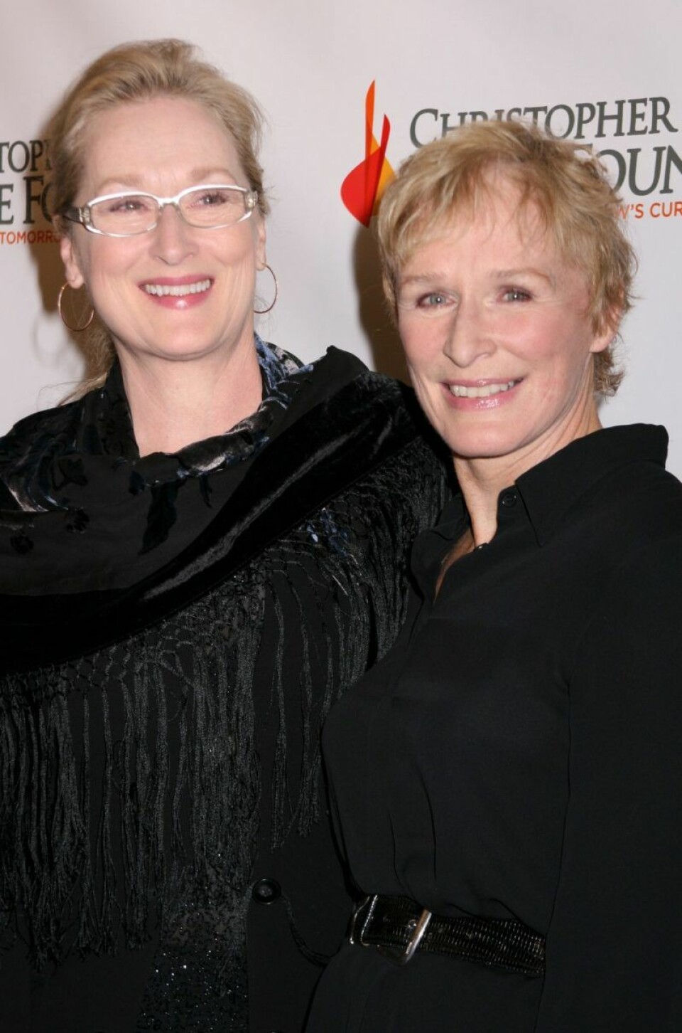 Meryl Streep t.v. och Glenn Close t.h. Meryl Streep t.v. och Glenn Close t.h.