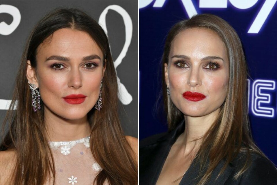 Keira Knightley t.v. och Natalie Portman t.h. Keira Knightley t.v. och Natalie Portman t.h.