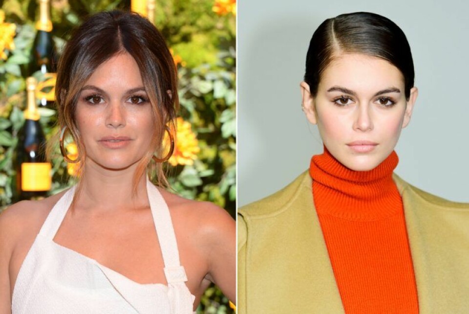 Rachel Bilson t.v. och Kaia Gerber t.h. Rachel Bilson t.v. och Kaia Gerber t.h.