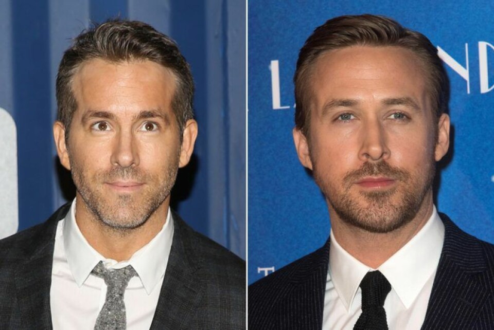 Ryan Reynolds t.v. och Ryan Gosling t.h. Ryan Reynolds t.v. och Ryan Gosling t.h.