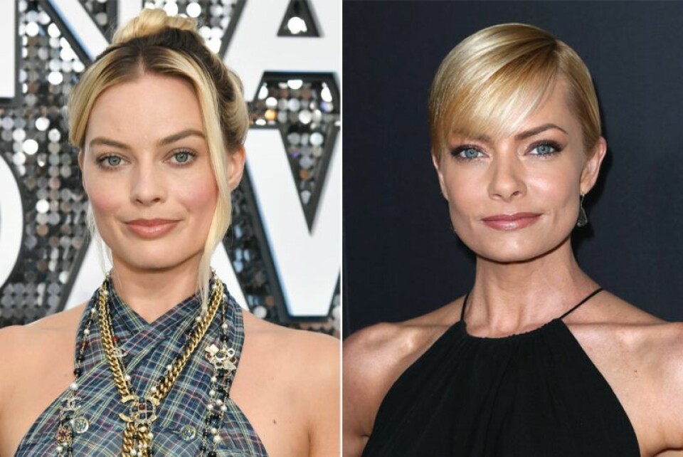 Margot Robbie t.v. och Jaime Pressly t.h. Margot Robbie t.v. och Jaime Pressly t.h.