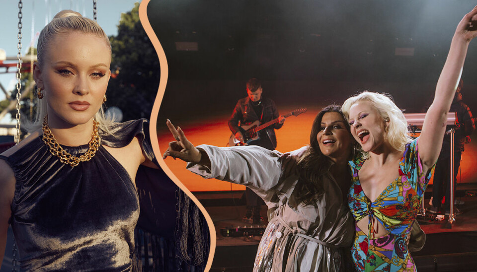 Se Zara Larssons grymma duett med idolen Carola