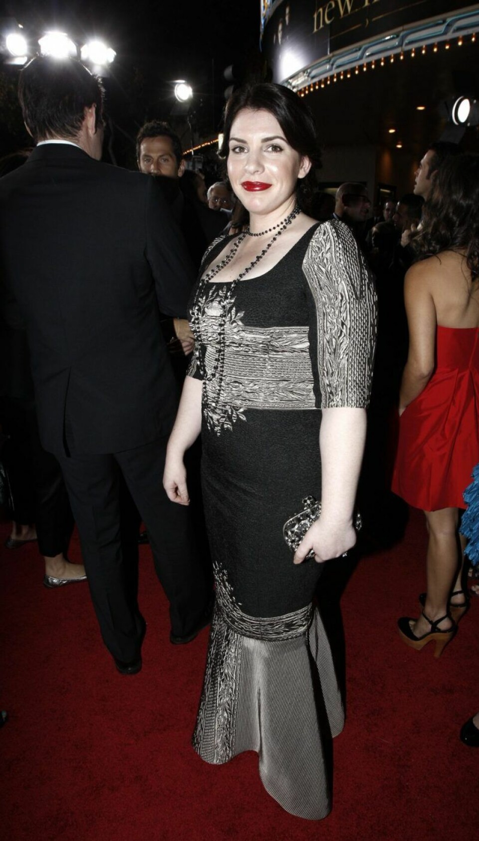 Stephenie Meyer på premiären för filmatiseringen av andra boken i Twilightserien, När jag hör din röst. Stephenie Meyer på premiären för filmatiseringen av andra boken i Twilightserien, När jag hör din röst.