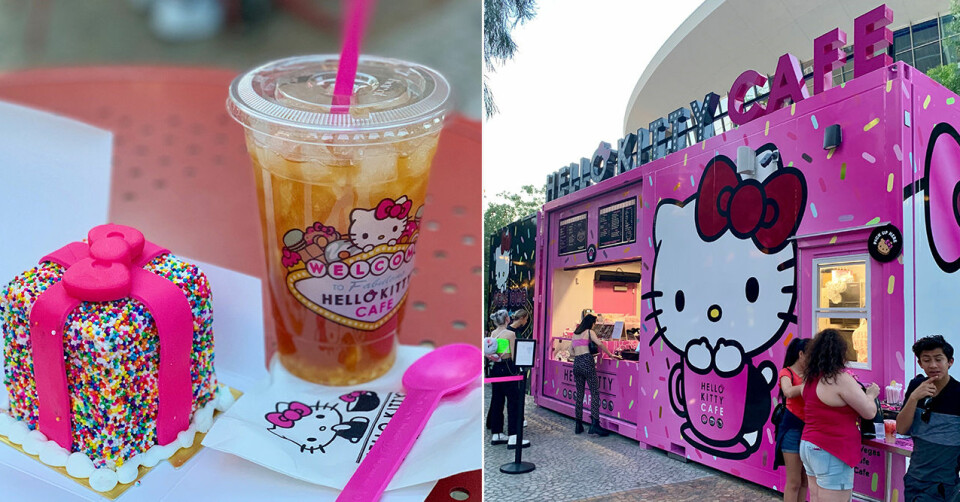 Hello Kitty Café pop-up i Las Vegas. Hello Kitty Café pop-up i Las Vegas.
