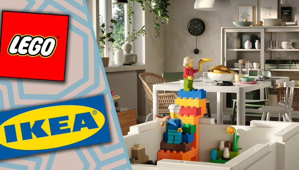 Ikea i samarbete med Lego i kollektionen Bygglek