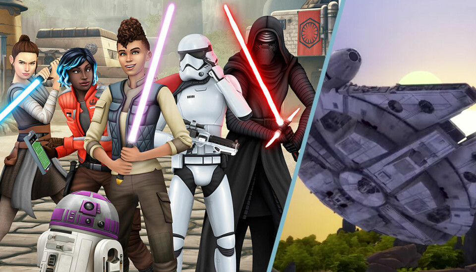 Nya Sims-spelet Journey to Batuu har tema Star Wars