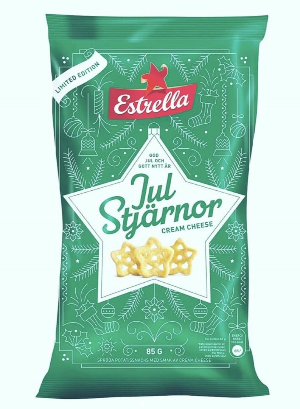Estrella lanserar årets julchips 2020 – här är nya smakerna
