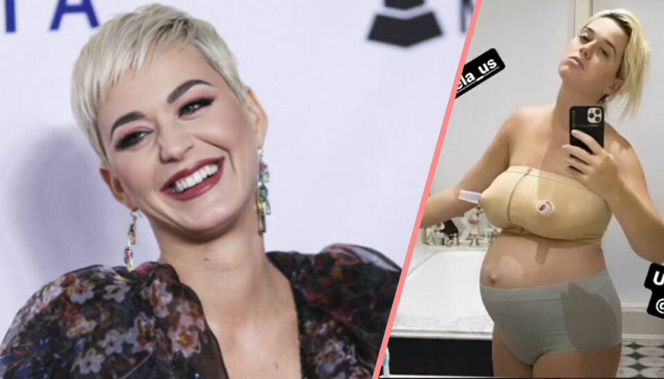 Nyförlösta Katy Perry visar upp sin ”VMA-look”