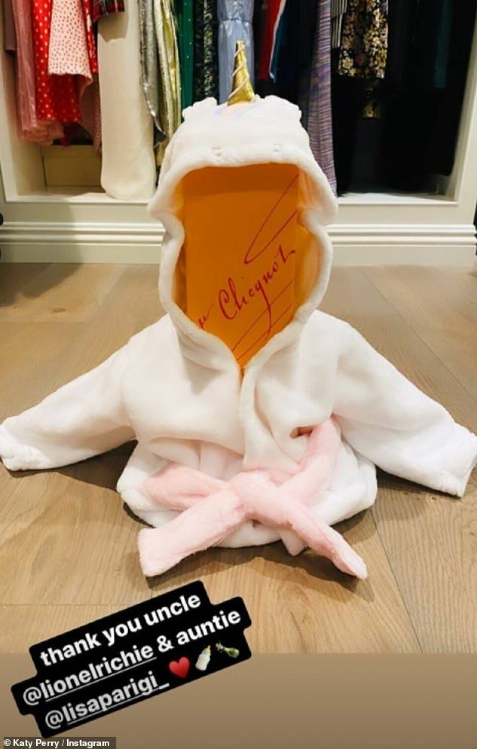 Beyoncés fina bud till nyblivna mamman Katy Perry