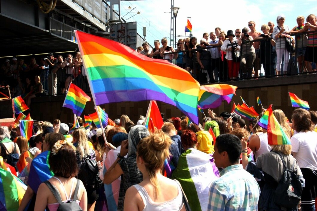 Prideparaden i Stockholm, 2016.