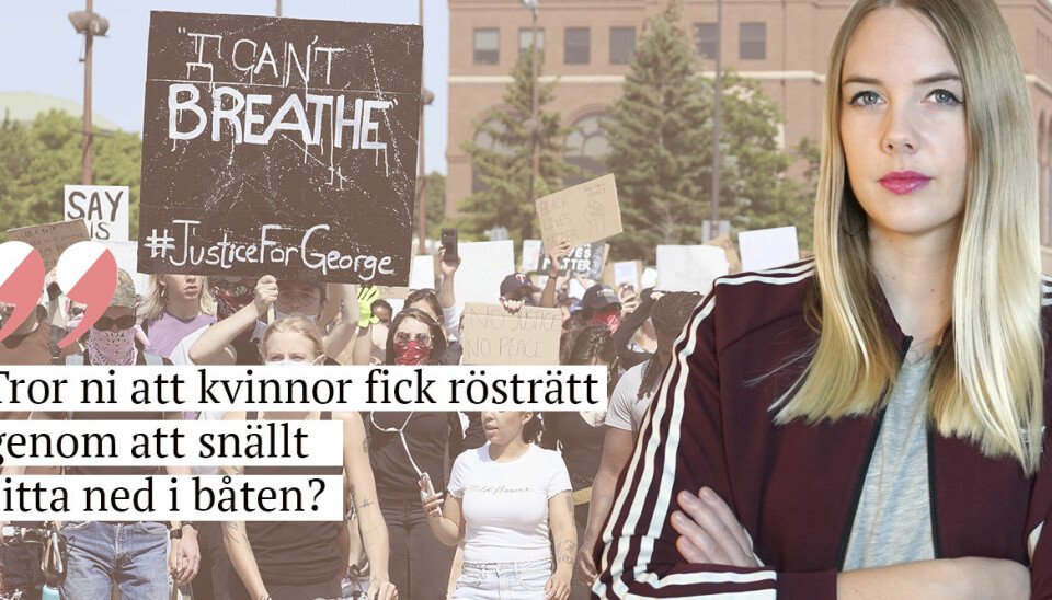 Nathalie Mark: ”Förändring sker först när man går ut och kräver den”