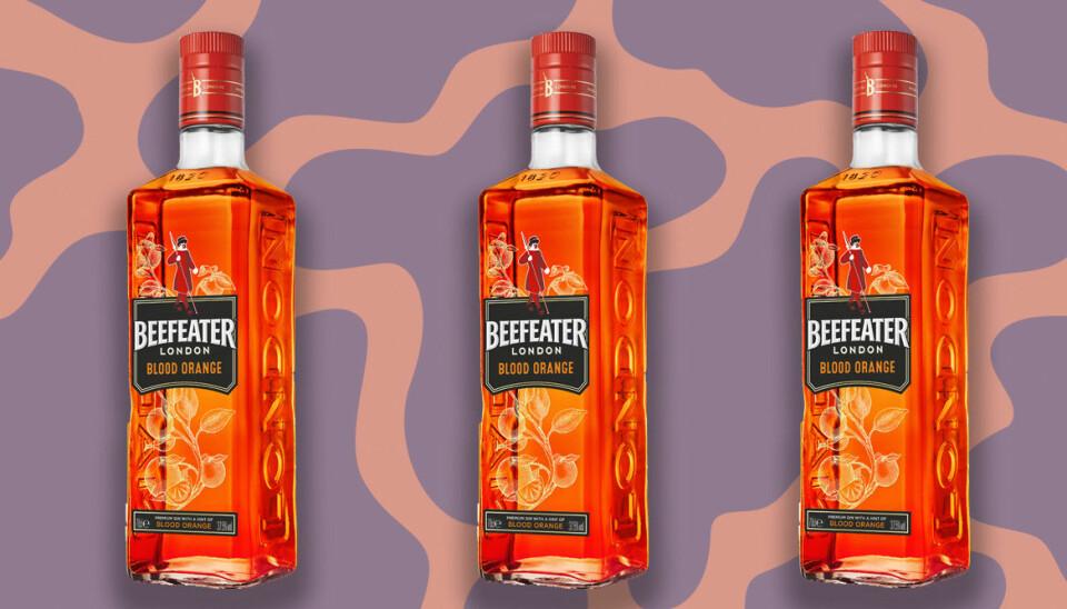Beefeater Blood Orange flirtar med smaken av Aperol