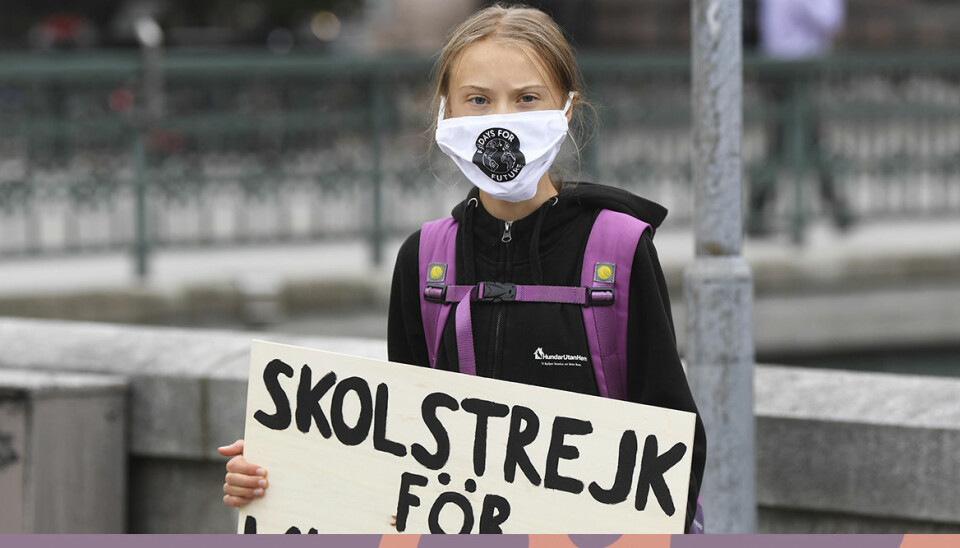 Se officiella trailern för filmen om Greta Thunberg här