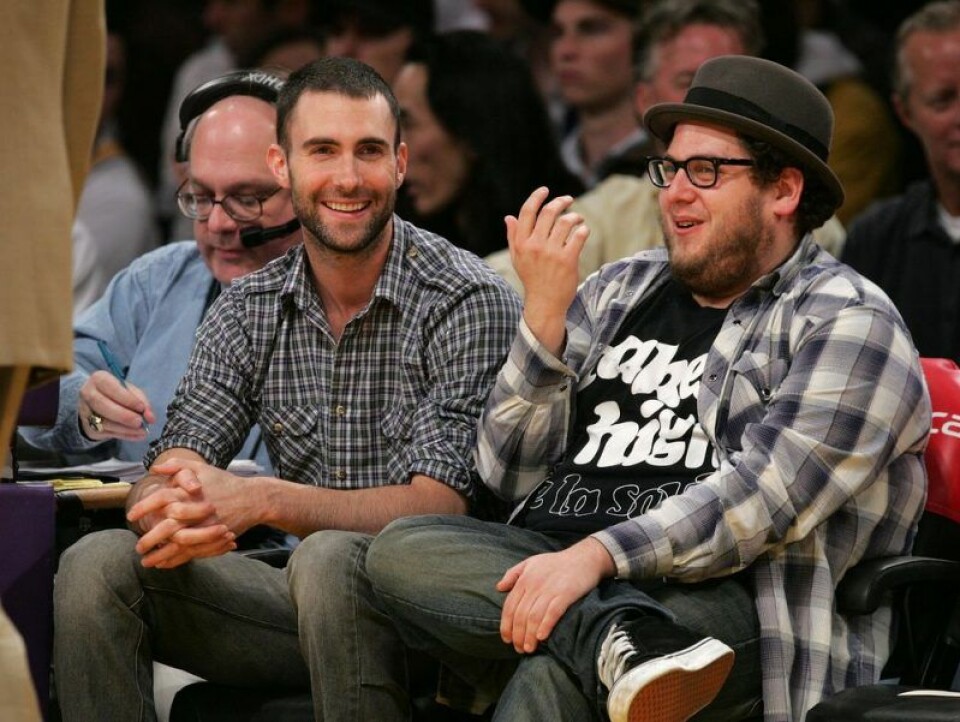 Adam Levine och Jonah Hill står varandra väldigt nära. Adam Levine och Jonah Hill står varandra väldigt nära.