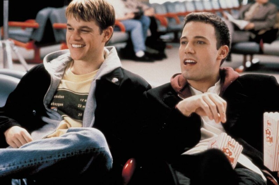 Matt Damon och Ben Affleck växte upp tillsammans. Matt Damon och Ben Affleck växte upp tillsammans.