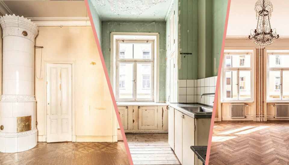 Kika in i sekelskiftesvåningen – som varit orörd i 100 år