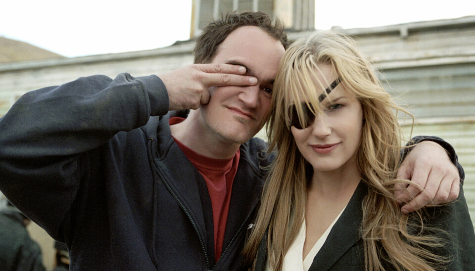 Quentin Tarantion och Daryl Hannah i samband med arbetet med succéfilmen Kill Bill 2004. Quentin Tarantion och Daryl Hannah i samband med arbetet med succéfilmen Kill Bill 2004.