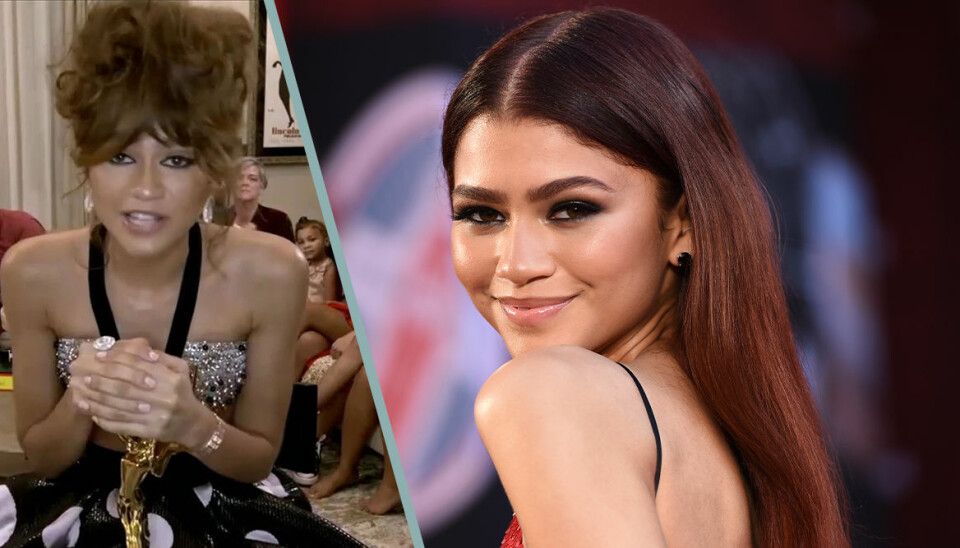 Zendayas rörande ord i nattens Emmygala
