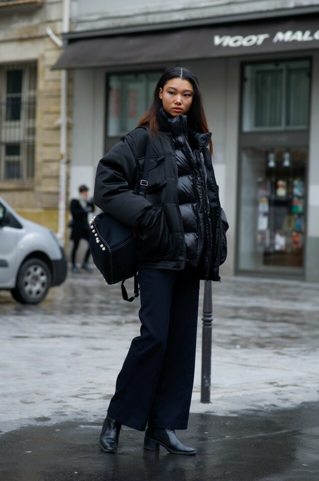 Streetstyleinspiration med klassiska svarta boots med liten bred klack! Streetstyleinspiration med klassiska svarta boots med liten bred klack!