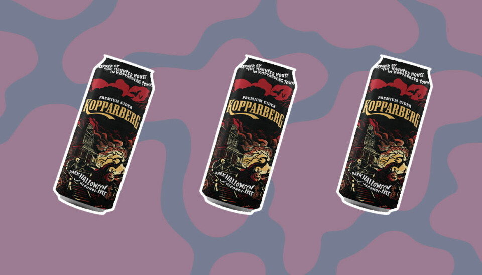 Kopparberg Dark Halloween – cider av äpple och björnbär