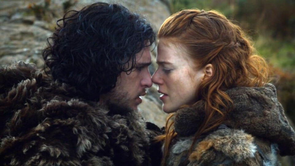 Jon Snow och Ygritte som vi är vana att se dem. Jon Snow och Ygritte som vi är vana att se dem.