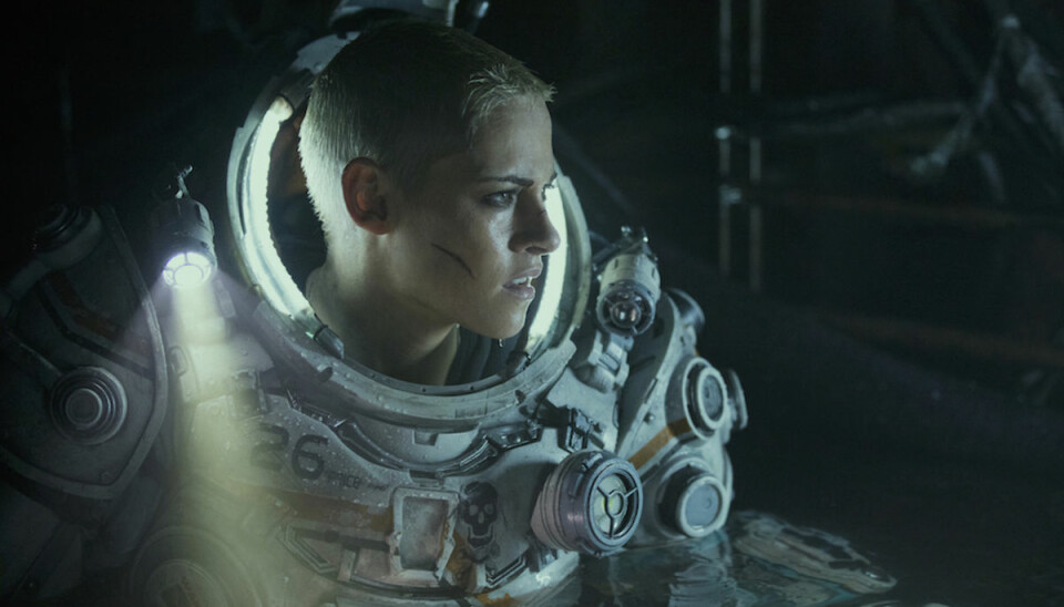 Kristen Stewart i skräckfilmen Underwater. Kristen Stewart i skräckfilmen Underwater.