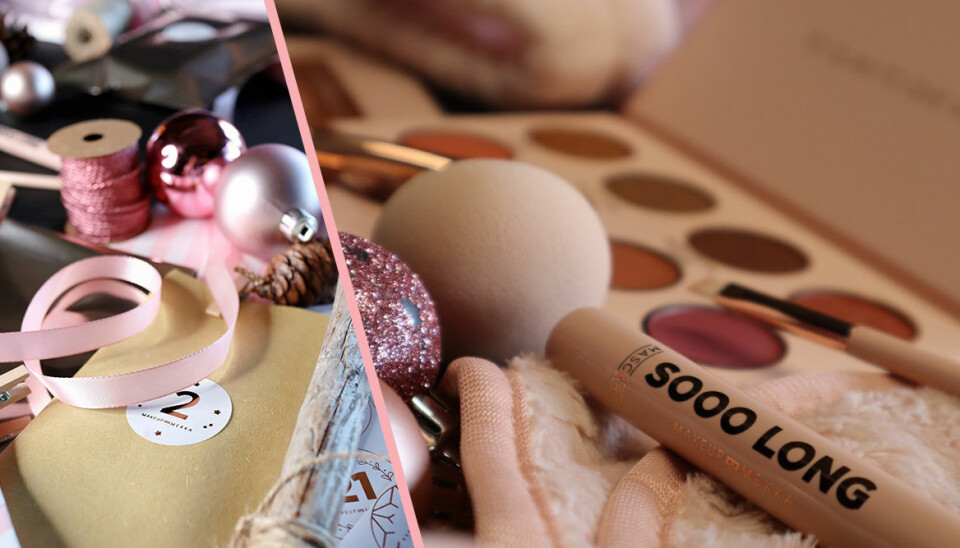 Gör din egen beautykalender – fylld av smink
