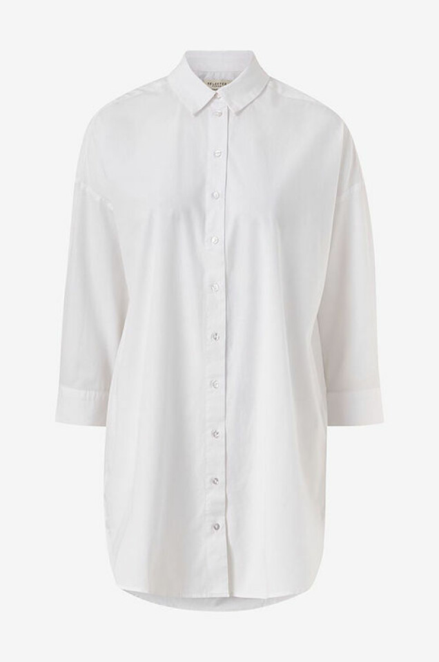 14 trendiga vita oversize-skjortor i butik just nu