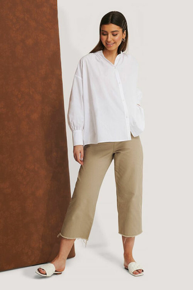 14 trendiga vita oversize-skjortor i butik just nu