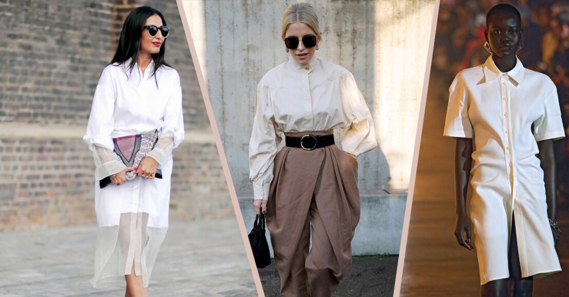 14 trendiga vita oversize-skjortor i butik just nu