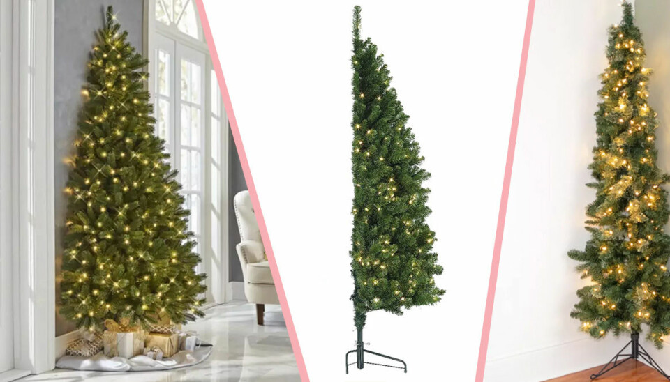 Den halva julgranen – perfekt för dig som bor trångt