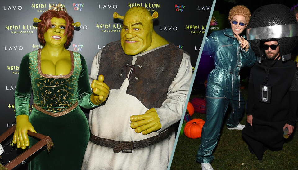 Matchande halloweenkostymer – här är kändisarnas bästa versioner